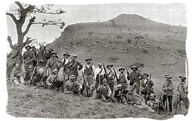 The Boers went up agasint the British