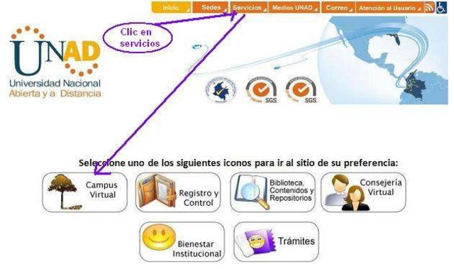 primeros cursos de la UNAD