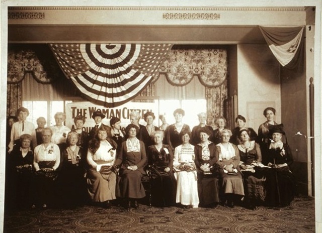 Susan B. Anthony led as president