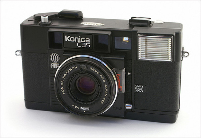 First point-and-shoot Camera