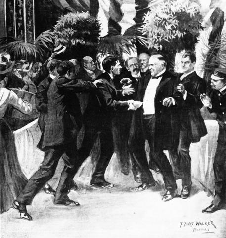 Mckinley assassinated in Buffalo, NY