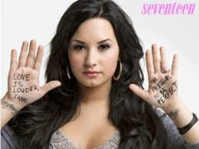 Demi Takes action on biopolar disorder and gets the treatment.