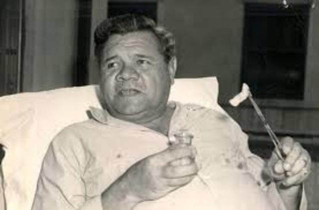 Babe Ruth Dies