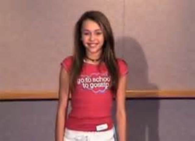 Miley Cyrus auditions for Hannah Montana