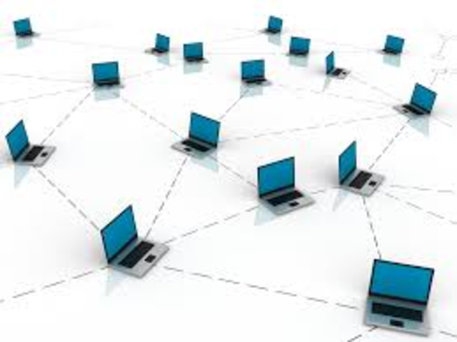 Computers at Stanford and UCLA connected for the first time