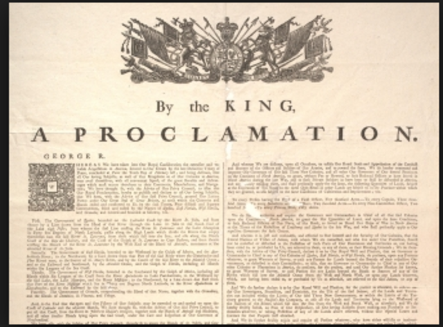 Proclamation of 1763