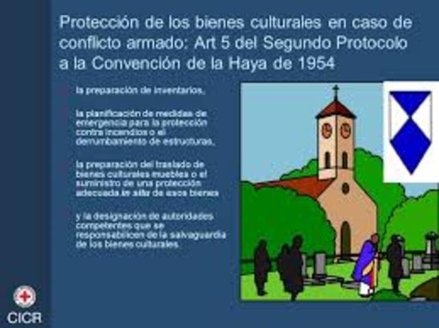 CONVENCIÓN SOBRE LA PROTECCIÓN DE LOS BIENES CULTURALES EN CASO DE CONFLICTO ARMADO