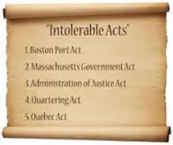 Intolerable Acts
