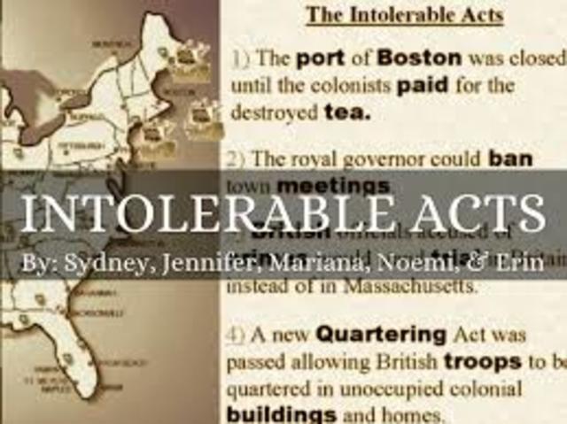 Intolerable Acts
