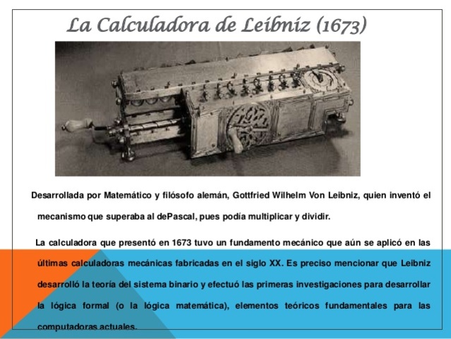 Modificó la Pascalina