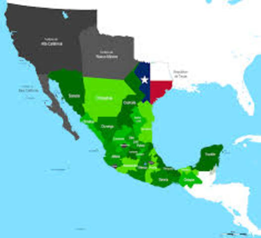 Independence of Texas -POLITICAL-