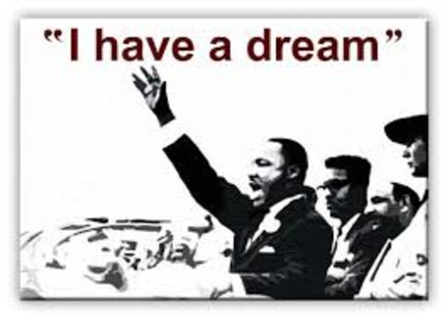 Matin Luther King Jr. made his I have a dream speech