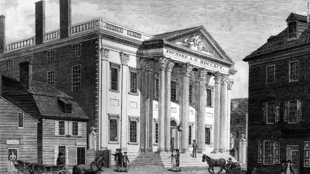 Creation of the 1st National Bank