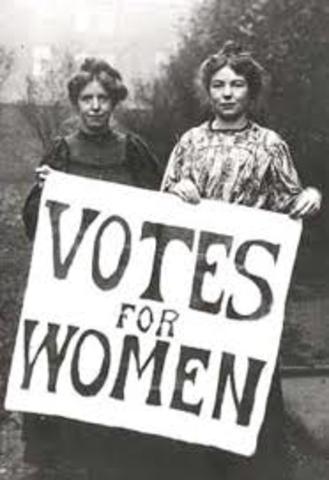 Women Get the Right to Vote