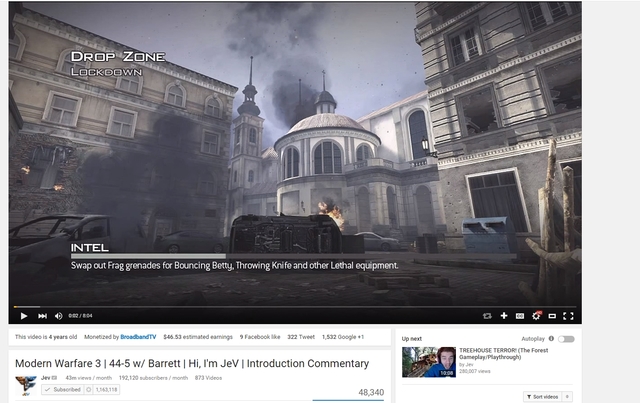 Jev sube su primer video a youtube