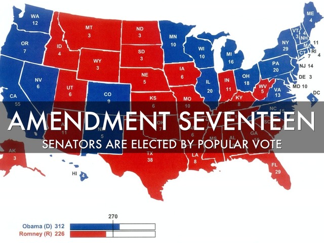 The 17th Amendment