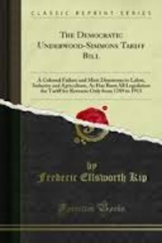Underwood-Simmons Tariff Act