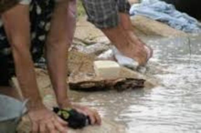 Scrubbing with Rocks