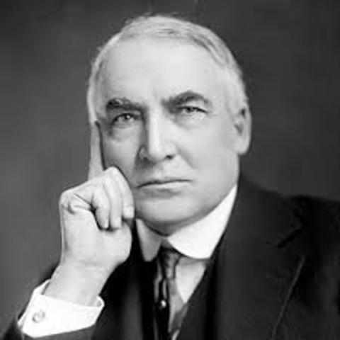 Hardings Civil speech