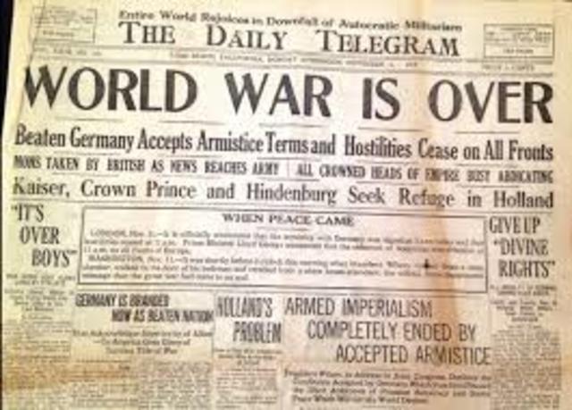 WW1 Ends