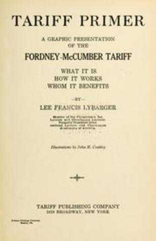 Fordney-McCumber Tariff
