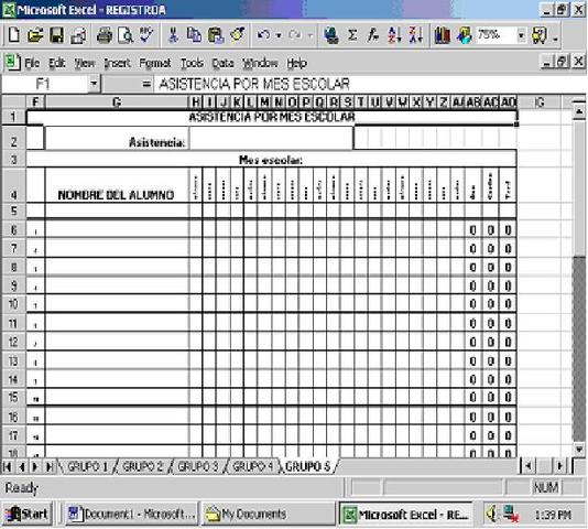 LISTADO OFICIAL DE ASISTENCIA