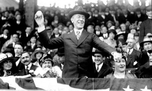 Woodrow Wilson gets elected