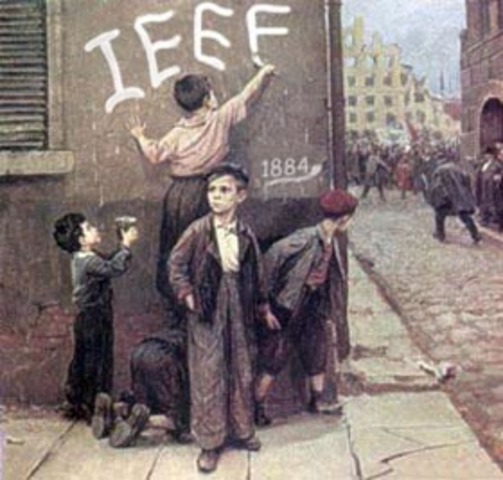 Es funda l'Institute of Electrical Engineers .