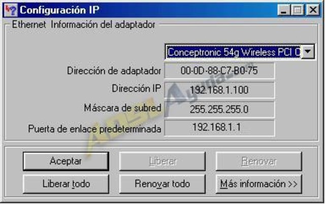 El adsl llega a casa.