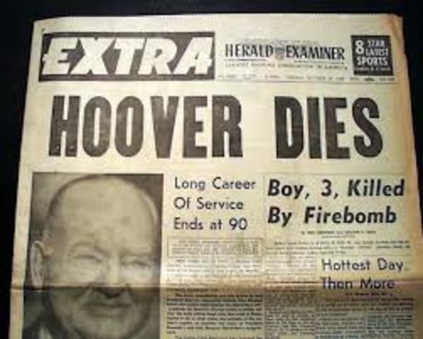 Herbert Hoover Death