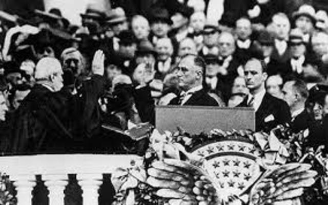 Roosevelt's Inauguration is held