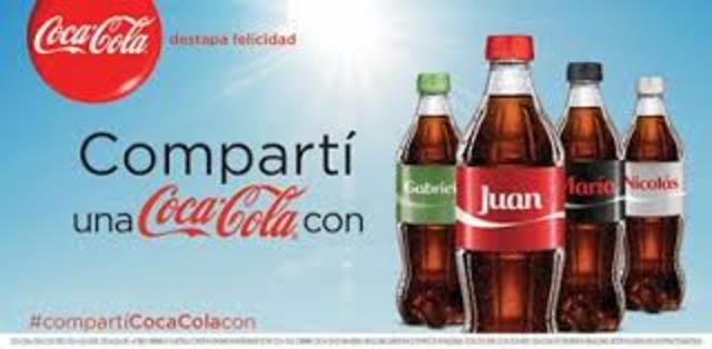 Compartí una Coca Cola con...