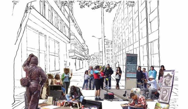 Creación colectiva en el Corredor Cultural de la Séptima