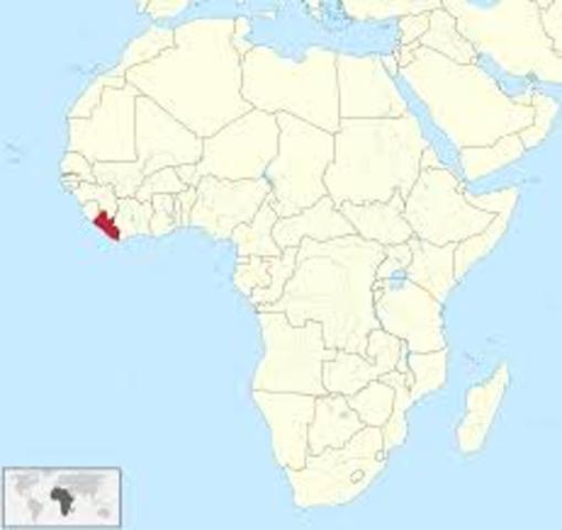 The USA founds a colony for freed slaves in Liberia