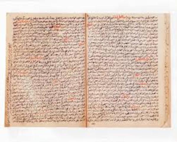 1270 B C First encycloedia. Found in Syria