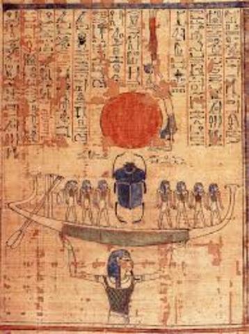 3100 B C Egyptian mythology - gods