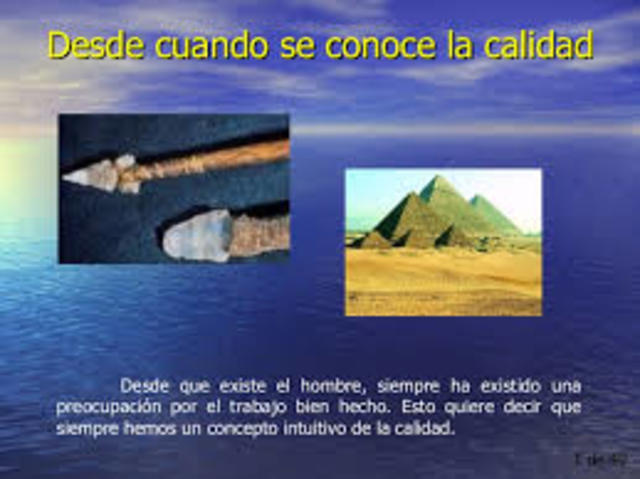 inicios de la calidad