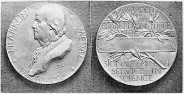 Albert Einstein's award