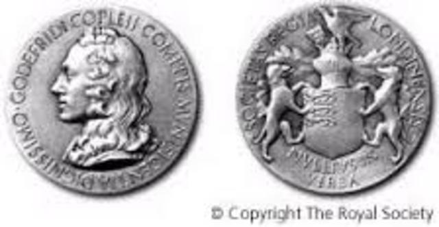 Copley Medal of the Royal Society of London