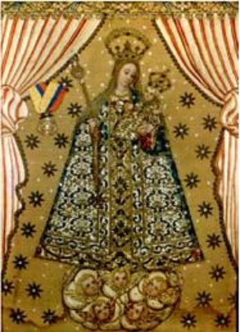 Virgen del Rosario Advocación de la Bordadita
