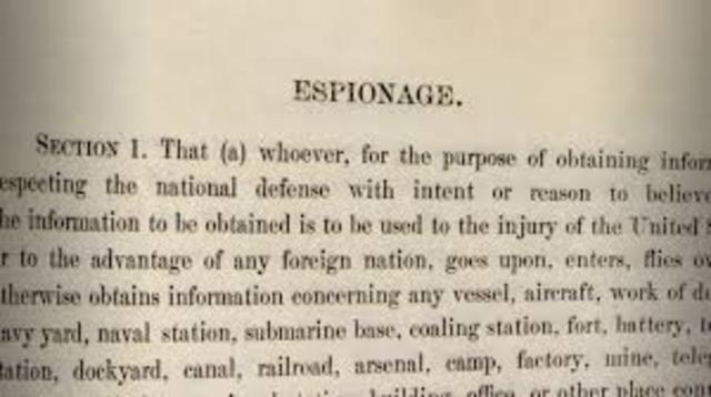 Espionage Act