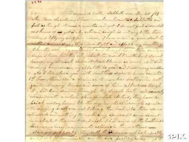 Exposition: Letter written and sent