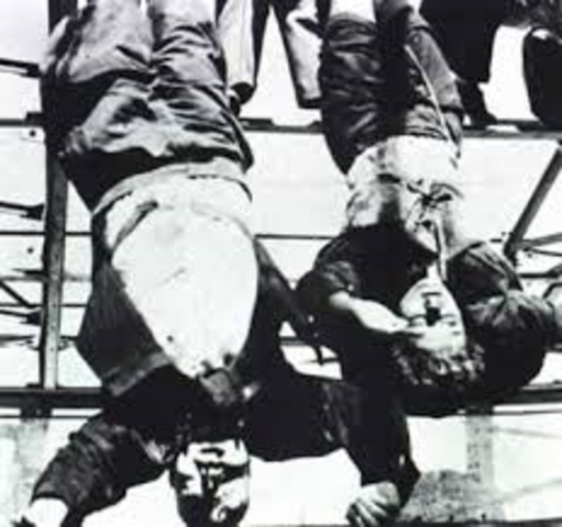 Mussolini Captured and Executed