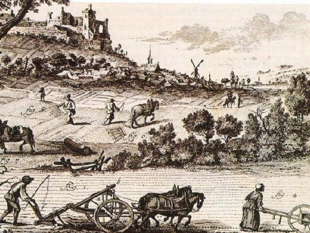 La agricultura era la actividad económica predominante antes del incio de la guerra civil.