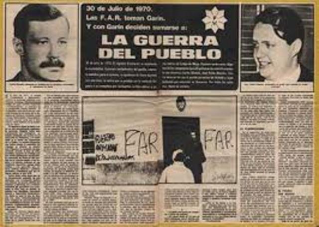 Pol. Las FAR copan la localidad de Garin