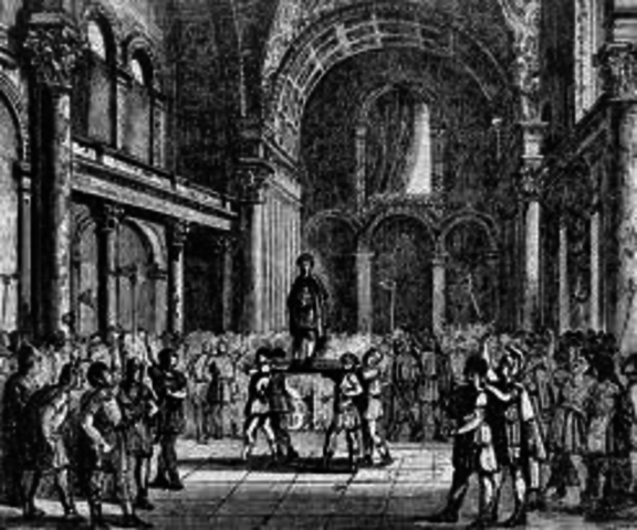 Anti-Christian decreses were proclaimed