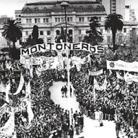 Soc. La organizacion Montoneros realiza un atentado