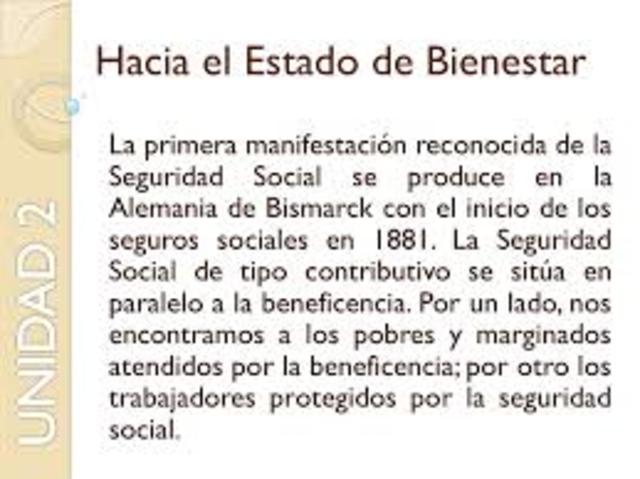 Primera manifestación reconocida de la Seguridad Social