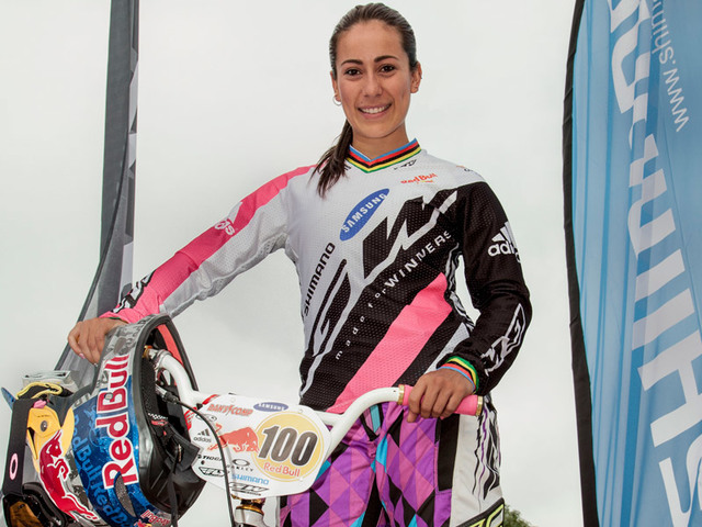 She gained BMX's World Championship of the UCI realized in taiwan