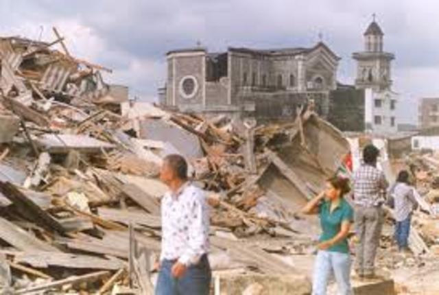 terremoto en el eje cafetero